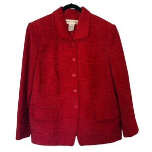 Rena Rowan Women's Vintage red blazer 18W